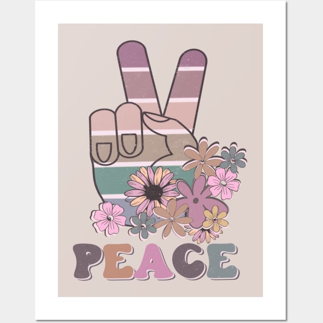 Peace Wall Art by Mastilo Designs